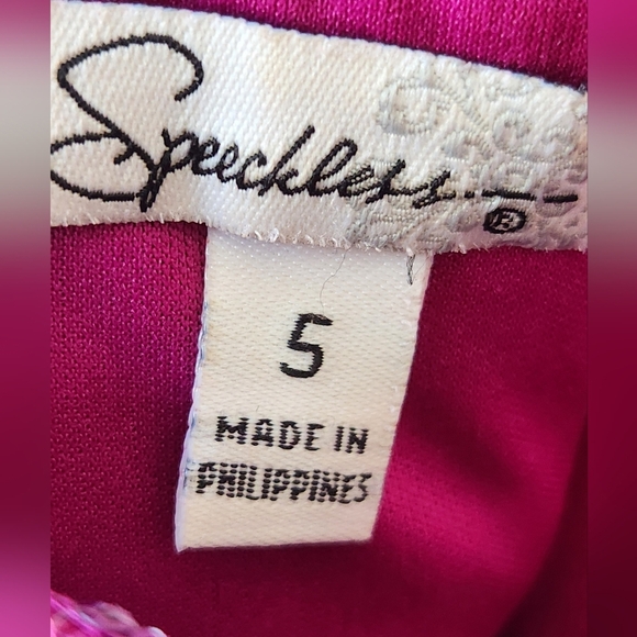 Speechless Brand Purple Sequin Formal Dress Prom Homecoming Size 5 - Picture 4 of 7